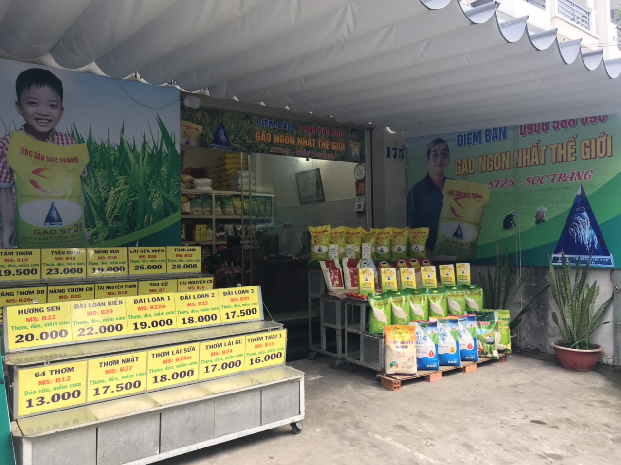 Đại lý gạo, cửa hàng gạo, vựa gạo An Bình Phát