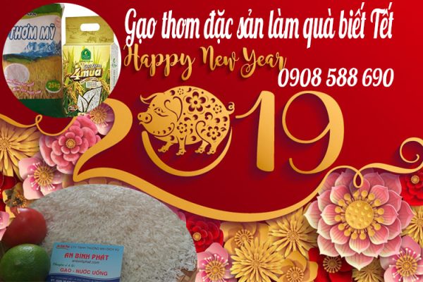 gạo ngon biếu tết