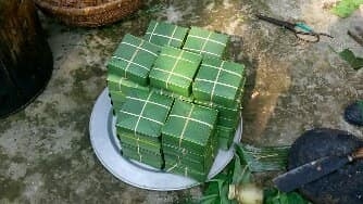 gạo nếp gói bánh chưng