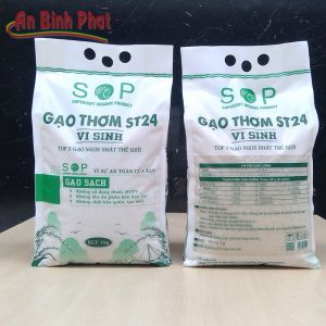Gạo ST24 hữu cơ vi sinh