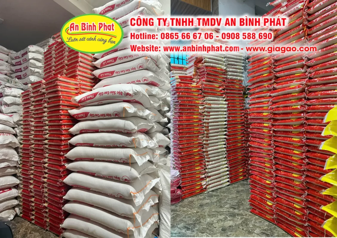 Kho gạo, vựa gạo tại TPHCM An Bình Phát